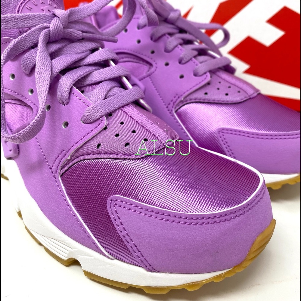 Nike Air Huarache Run FG Fuchsia Purple Women’s - Picture 10 of 12